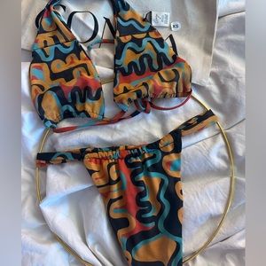 Oleo Print Gonza Bikini set